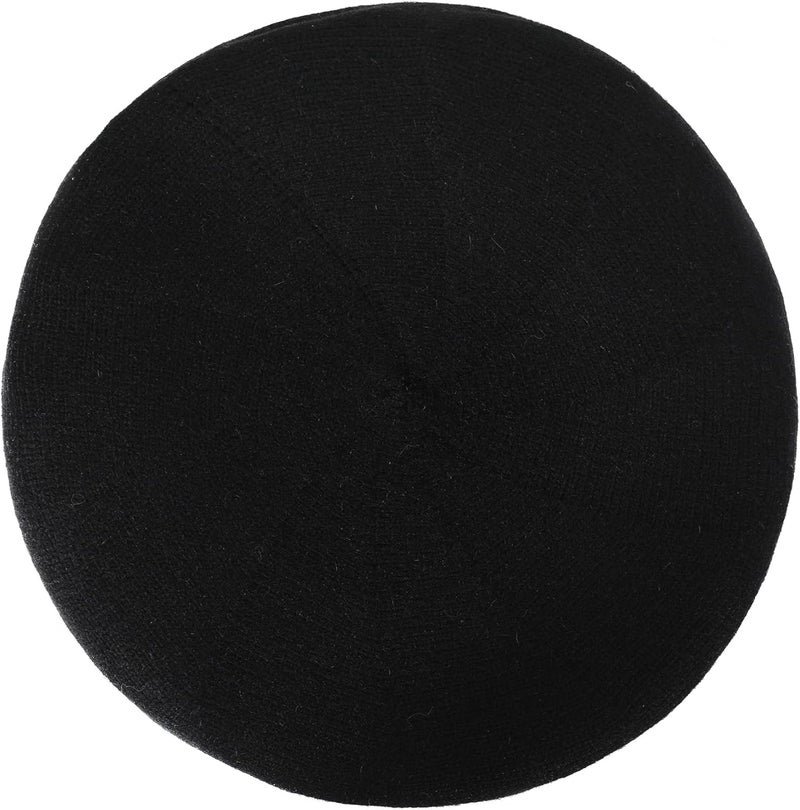 ZLYC French Beret hat, Reversible Solid Color Knit Warm Beret Cap for Womens Girls - Image 4